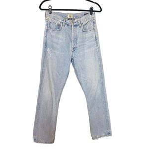 Citizens of Humanity Charlotte Crop High Rise Jeans Light Wash Size 26 DIY/FLAW